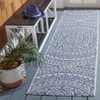 Courtyard CY8734 UV & Stain Resistant Non-Shedding Power Loomed Indoor/Outdoor Rugs - Safavieh - 2 of 4