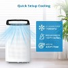 14000 BTUPortable AirConditioner withDehumidifier,3-in-1Cooling Unit for Rooms Upto 750 Sq.Ft, 50dB Ultra Quiet,Self-Evaporative,Window Kit Included - 3 of 4