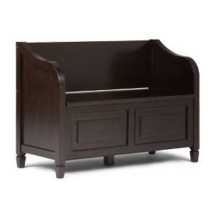 Hampshire Entryway Storage Bench - WyndenHall - 1 of 4