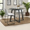 CENGHU Dining Chairs Set of 2, Modern Dining Room Chairs with Metal Legs, Dining Side Chairs for Kitchen, Living, Dining Room - 2 of 4