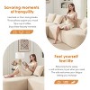 98.8" L-Shaped Chenille Sectional Sofa, 3-Seater Modular Couch with Curved Chaise, No Assembly for Living Room Apartment-3irtyhousy - 3 of 4