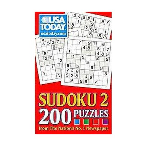 Usa Today Sudoku 2 200 Puzzles From The Nation S No 1