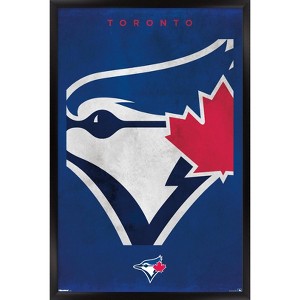 Trends International MLB Toronto Blue Jays - Logo 25 Framed Wall Poster Prints - 1 of 4