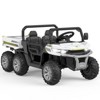 24V 2 Seater Ride On Dump Truck for Big Kids - Electric Ride On Car with Auto-Lifting Bed, 4x75W Motors - 2 of 4