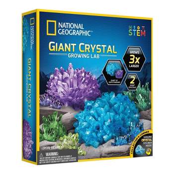 NATIONAL GEOGRAPHIC Rock Collection Box for Kids – 300+ Piece Gemstones  Multi