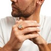 Pompeii3 3/4Ct Men's Diamond Cross Ring 10k Yellow Gold - 3 of 4
