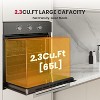 GASLAND 24" 2.3Cu.f 5 Modes Built-in Electric Single Wall Oven, Black - 4 of 4