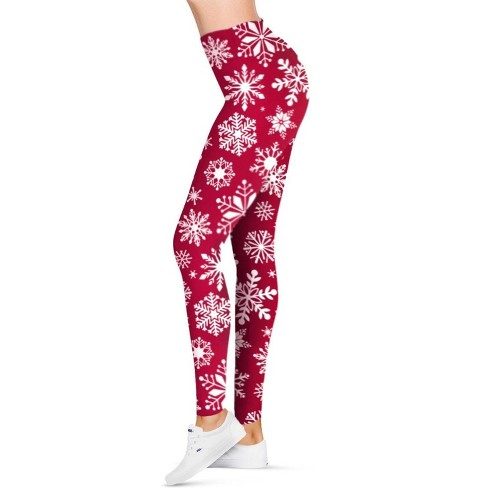 Christmas legging, store Red