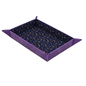 Ultra PRO Critical Role Bells Hells Pattern Printed Leatherette Dice Tray - 1 of 1
