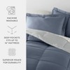 BAGOKIE 5/7 Pieces Bedding Set Reversible Comforter and Patterned Sheet Set - 3 of 4