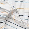 Microfiber Kids' Sheet Set Blue Striped - Pillowfort™ - image 4 of 4