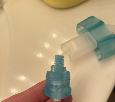 Baby snot sucker filters: cut up the extra filter for 30 more filters (pack  comes with 20) : r/Frugal