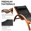 PAGED Outdoor Chaise Lounge Pool Lounge Chairs with Pillow Breathable Sling Mesh for Patio, Beach, Lawn - 4 of 4