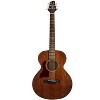 Sawtooth Mahogany Series Left-Handed Solid Mahogany Top Acoustic-Electric Mini Jumbo Guitar - 2 of 4