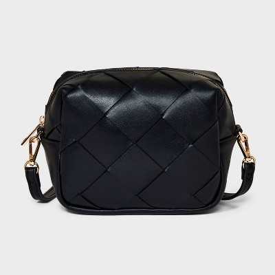Cube Crossbody Bag - A New Day™ Black