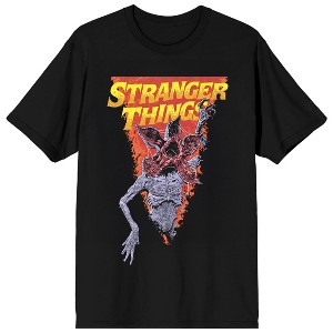 Bioworld Stranger Things Torn Demogorgon Men's Graphic Tee | 100