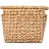 BIRDROCK HOME Sea Grass Storage Basket w/ Handles - Woven Decorative Organizer Bin for Living Room, Bathroom & Home Decor - Natural - 4 of 4