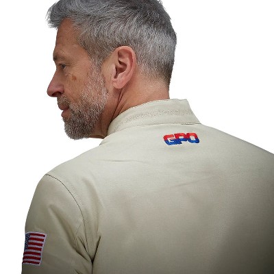 GrandPrix Originals USA GrandPrix Originals Men's Roadmaster Cotton Bomber Jacket (S) — фото 3