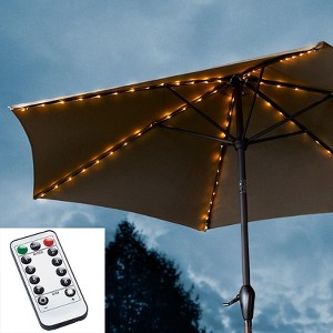The Lakeside Collection 104 LED Umbrella Lights with Remote - 1 of 4