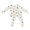 Kyte Baby Long Sleeve Pajamas in Dinosaur Roar - 2 of 4