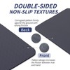SEVOBAL Premium Non-Slip Yoga Mat Extra Thick Exercise Mat Dual Texture Design for Superior Grip Comfort, Gray, 72.1"*24"*0.2" - 4 of 4