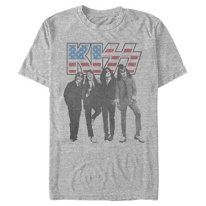 Men's KISS Flag Logo T-Shirt - 1 of 4