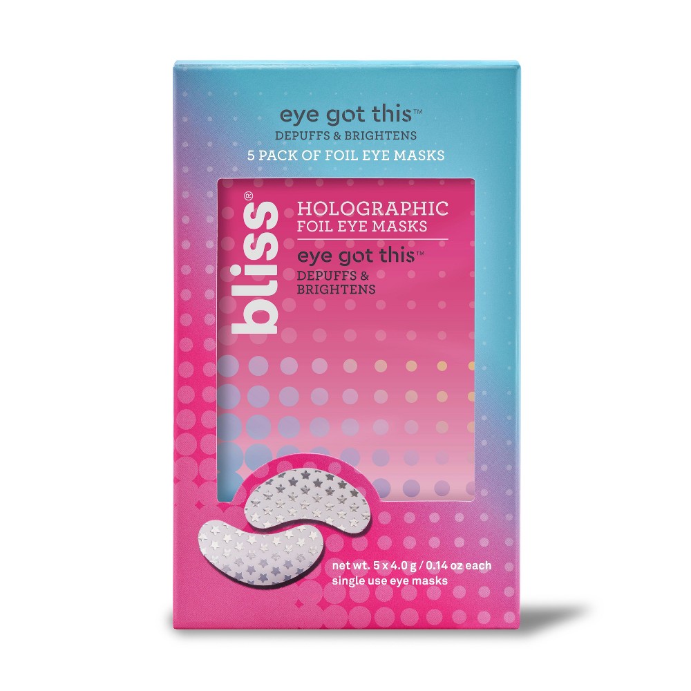 UPC 651043300673 product image for bliss Eye Got This Foil Eye Mask - 5pk | upcitemdb.com