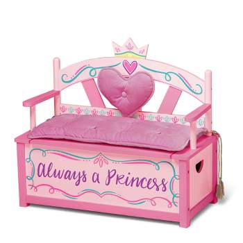 Princess Bench Seat with Storage - WildKin
