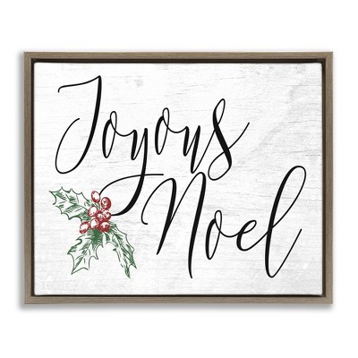 Stupell Industries Joyous Noel Christmas Botanicals, 31" x 25"