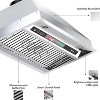 Cesicia 30-in Silver 4-speed 900CFM Insert Range Hood - 2 of 4