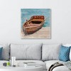 Masterpiece Art Gallery 30"x30" Dinghy Square Wall Art - 4 of 4