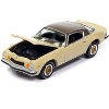 1975 Chevrolet Camaro LT Cream Beige with Brown Top "Classic Gold Collection"  1/64 Diecast Model Cars by Johnny Lightning - 2 of 2