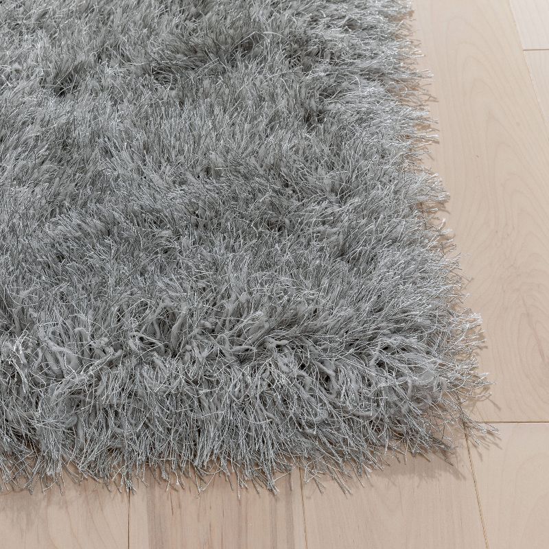 Well Woven Chie Kuki Collection Ultra Soft Two-Tone Long Floppy Pile Area Rug, 3 of 9