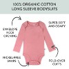 Honest Baby 10-Pack Organic Cotton Long Sleeve Bodysuits - image 3 of 4