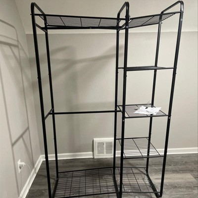 Room essentials sale freestanding closet instructions