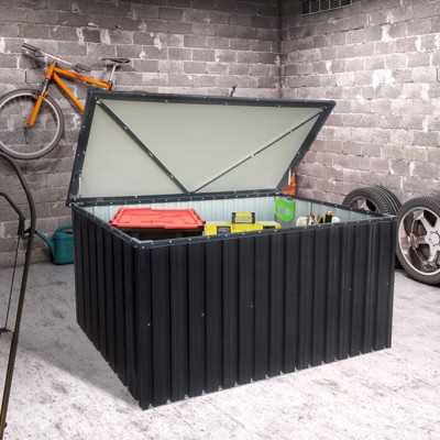 Gulches Metal Storage Box Store Large Out Door Use