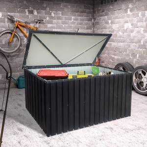 Gulches Metal Storage Box Store Large Out Door Use - 1 of 4