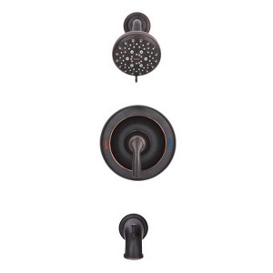Moen HIlliard 1-Handle Bronze Tub and Shower Faucet - 1 of 1