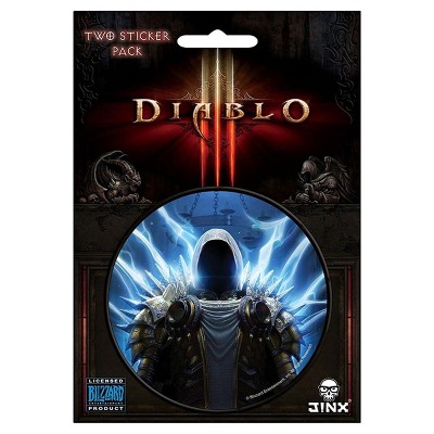 JINX Inc. Diablo III 3" Round Sticker 2-Pack: Tyrael