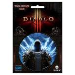 JINX Inc. Diablo III 3" Round Sticker 2-Pack: Tyrael