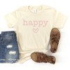 The Juniper Shop Happy Heart Girls Short Sleeve Tee - 2 of 2