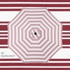 Best Choice Products 10ft Solar LED Lighted Striped Patio Umbrella w/ Crank, Tilt, Push Button, 6 Ribs - 4 of 4