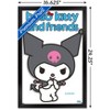 Trends International Hello Kitty and Friends: Hello - Kuromi Feature Series Framed Wall Poster Prints - 3 of 4