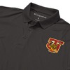 Tuskegee University Adult Polo Left Chest Logo, Athletic Heather - 4 of 4