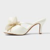 Women's Lillian Flower Mule Heels with Memory Foam Insole - A New Day™ - 2 of 4