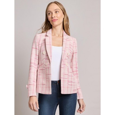 Jones New York Tweed Faux Double