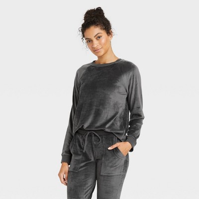 Women's Cozy Fleece Lounge Sweatshirt - Stars Above™