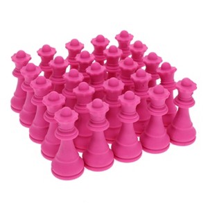 Chess Queen Erasers - Bulk Party Pack of 25 - Chess Club prizes and Party Favors - by WE Games - 1 of 1