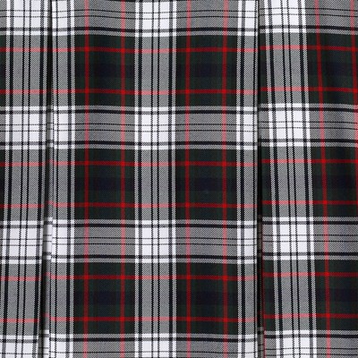 evergreen/white plaid