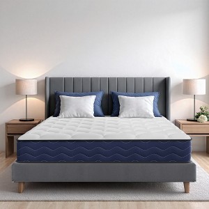 Swedrea Hybrid Mattress Medium Cooling Memory Foam Bed-in-a-Box Black - 1 of 4